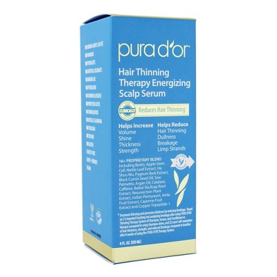 Pura d'Or Hair Thinning Therapy Energizing Scalp Serum 4 fl oz