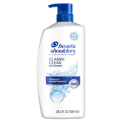 Head & Shoulders Dandruff Shampoo, Classic Clean, 28.2 fl oz