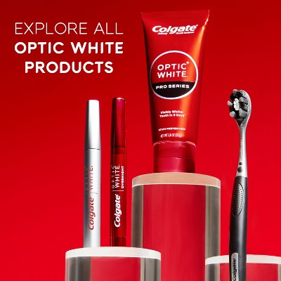 Colgate Optic White Overnight Teeth Whitening Pen Gel 0.08 fl oz/21 - Imperfect Box