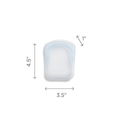 Stasher Reusable Silicone Travel Accessories Bag Set - 2 Pack