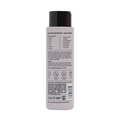 Odele Purple Shampoo for Blonde, Silver + Gray Hair 13 fl oz