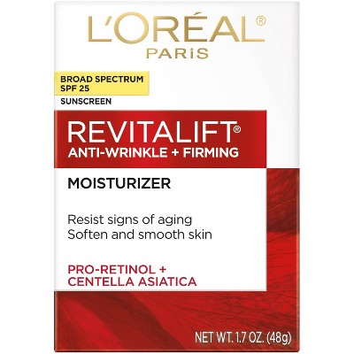 L'Oreal Paris Revitalift Anti-Wrinkle + Firming Day Cream SPF 25 1.7oz - Missing Box