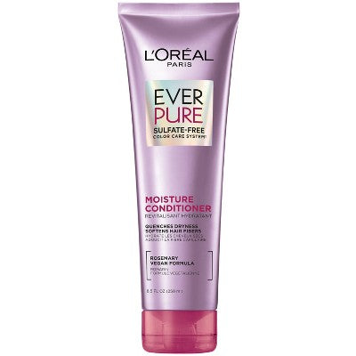 L'Oreal Paris EverPure Moisture Rosemary Oil Conditioner for Dry Hair 8.5 fl oz