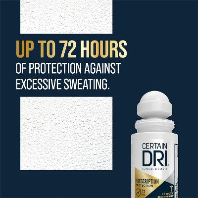 Certain Dri Prescription Strength Clinical Anti-Perspirant Roll-On 1.2 Oz
