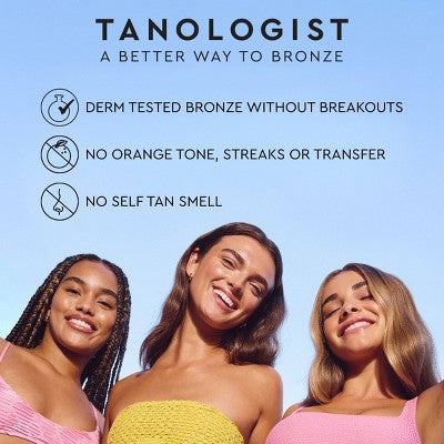 Tanologist Tinted Mousse Dark Self Tanner 6.76oz - Imperfect Container