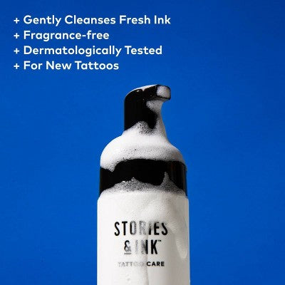 Stories & Ink Repairing Aftercare Foaming Body Cleanser 5.07 fl oz