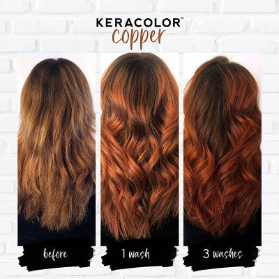 Keracolor Color + Clenditioner Temporary Hair Color Copper 12 fl oz