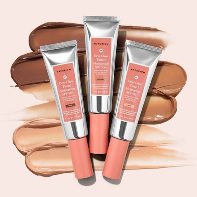 Naturium Tinted Dew Glow Moisturizer SPF 50 1.7 fl oz Light - Imperfect Box