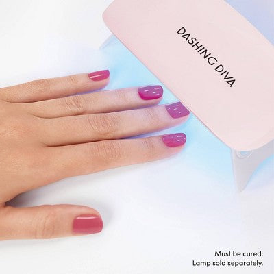 Dashing Diva Glaze Semi-Cured Gel Nail Polish Strips Unicorn Glaze 32ct