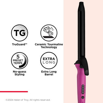 Revlon Easy Heat Precision Hair Curling Iron 1"