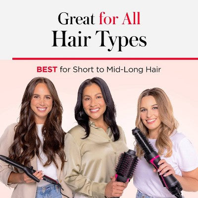 Revlon One-Step Volumizer Hair Dryer and Hot Air Brush Black