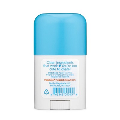Megababe Thigh Rescue Lotion Anti-Chafe Stick Trial Size 0.81oz