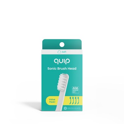 Quip Sonic Brush Head Refill 4-Pack - Imperfect Box