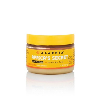 Alaffia-Africa's-Secret-Multi-Use-Balm-Unscented-2oz-New-Lotions-&-Moisturizers