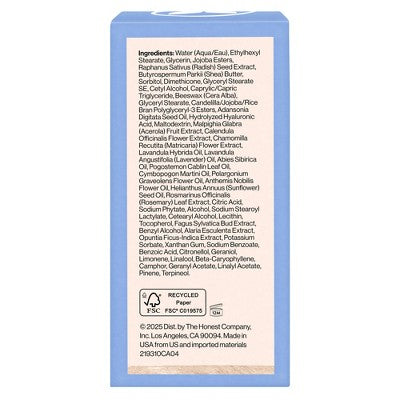 Honest Beauty Deep Hydration Face Cream with Shea Butter 1.7 fl oz - Missing Box