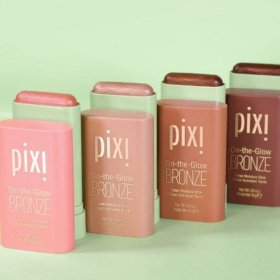Pixi On The Glow Bronze Tinted Moisturizer Stick Bronzer Warm Glow 0.6oz