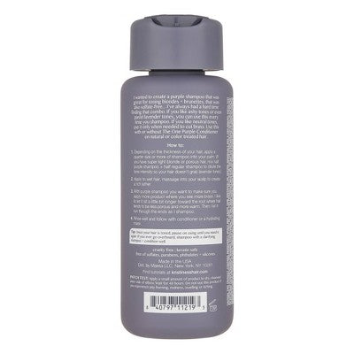 Kristin Ess Sulfate Free Purple Shampoo, 10 fl oz