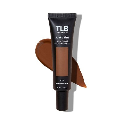 The Lip Bar Just a Tint 3-in-1 Tinted Skin Conditioner with SPF 11 Chocolate Chip 1 fl oz - Missing Box