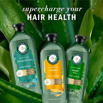 Herbal Essences Sulfate Free Eucalyptus Shampoo for Dry Scalp 13.5 fl oz