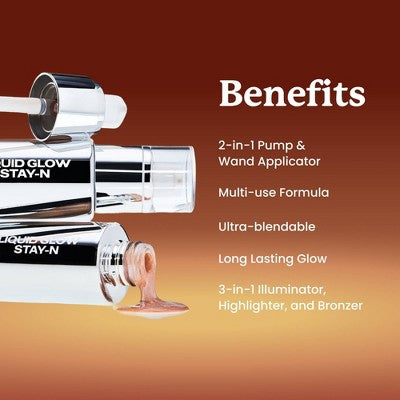 Sacheu Liquid Glow STAY-N Toasty Glow 0.94 fl oz - Imperfect Box