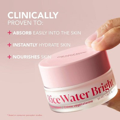 The Face Shop Rice Water Bright Vegan Cream 1.69 fl oz - New