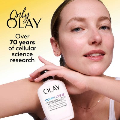 Olay Complete Face Lotion Moisturizer with Sunscreen Sensitive Skin SPF 15 6 fl oz - Missing Box