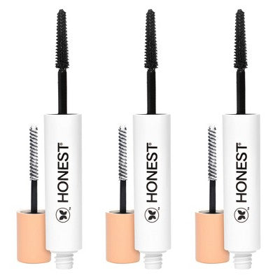 Honest Beauty Extreme Length Mascara + Lash Primer 0.81 fl oz/3pk - New
