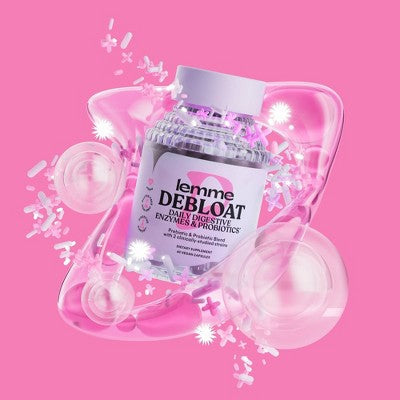 Lemme Debloat Daily Digestive Capsules 60ct