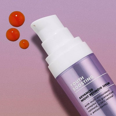 e.l.f. SKIN Youth Boosting Advanced Night Retinoid Serum Amber 1.0 fl oz - Missing Box