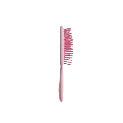 UNbrush Mini Pastel Detangling Hair Brush Peony Light Pink