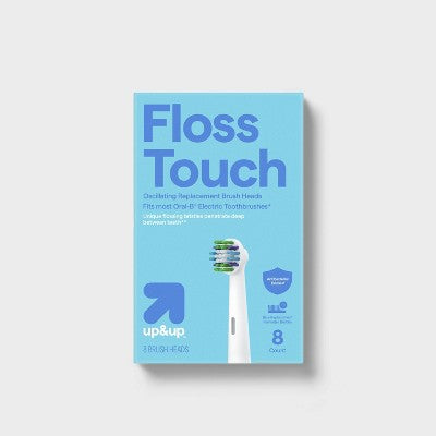 Floss-Touch-Oscillating-Brush-Heads-Up&Up-Imperfect-Box-Toothbrush-Replacement-Heads