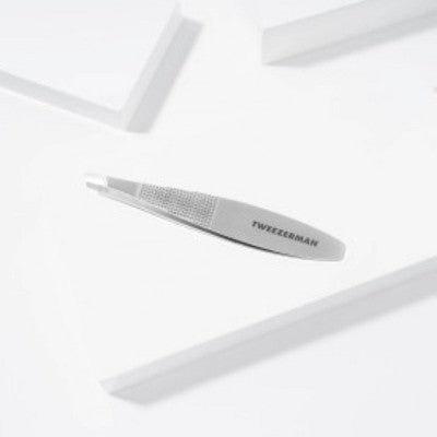 Tweezerman No Slip Wide Grip Slant Tweezer