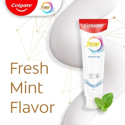Colgate Total Active Prevention Whitening Toothpaste Mint 5.1oz 2-Pack
