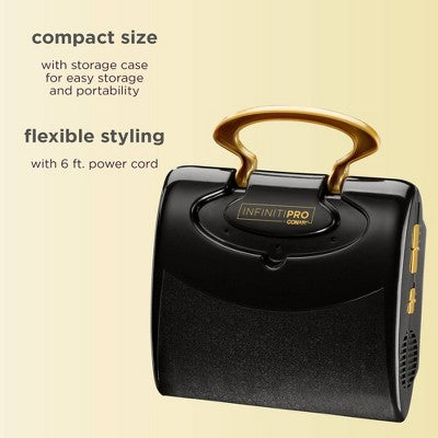 Conair InfinitiPro Soft Bonnet Hair Dryer Gold - Imperfect Box