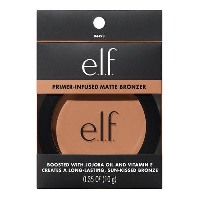 e.l.f. Primer-Infused Matte Bronzer Fresh Tan 0.35oz