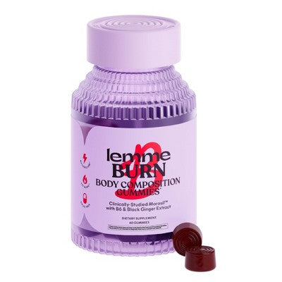 Lemme Burn Gummies 60ct - Imperfect Container