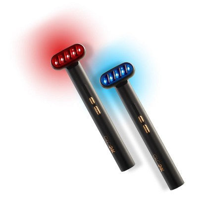 GLO24K 6-in-1 Beauty Therapy Wand for Face, Eyes, and Neck