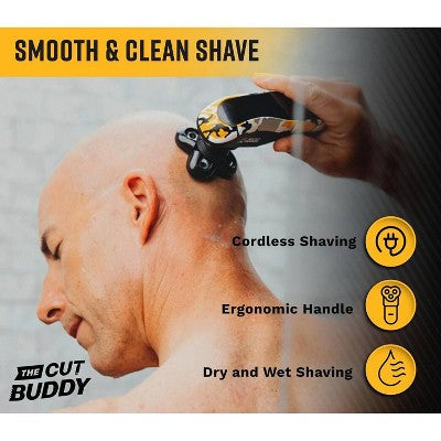 The Cut Buddy Bald Buddy Electric Cordless Head Shaver