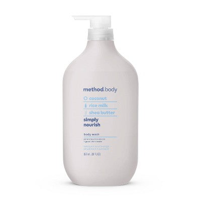Method Body Wash Simply Nourish 28 fl oz