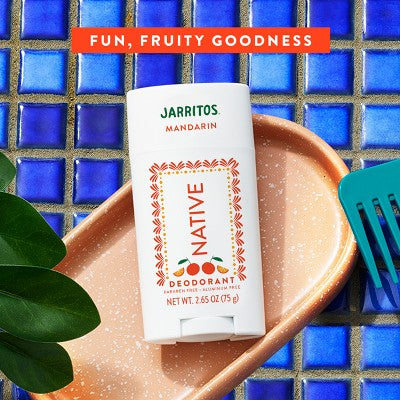 Native Deodorant for Women & Men Limited Edition Jarritos Mandarin 2.65oz