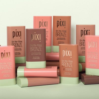Pixi On The Glow Bronze Tinted Moisturizer Stick Bronzer Warm Glow 0.6oz