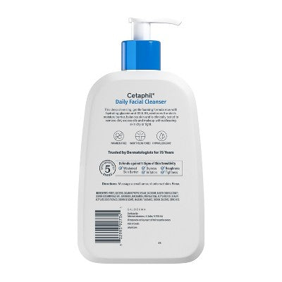 Cetaphil Daily Facial Cleanser 16 fl oz - Small Amount Missing