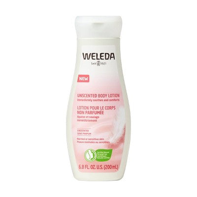 Weleda Unscented Body Lotion 6.8 fl oz