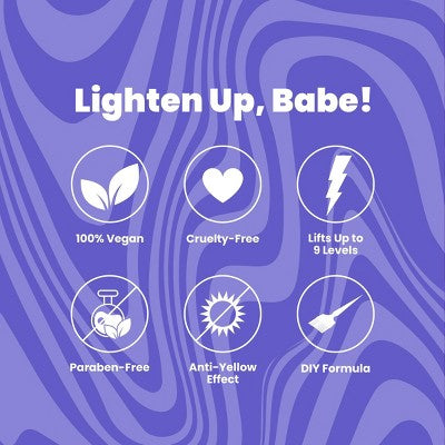 Arctic Fox Bleach Please Creme Hair Bleach & Developer Kit 9 fl oz - Imperfect Box