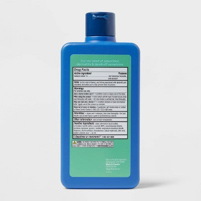 Medicated Menthol Dandruff Shampoo with Selenium Sulfide 12oz