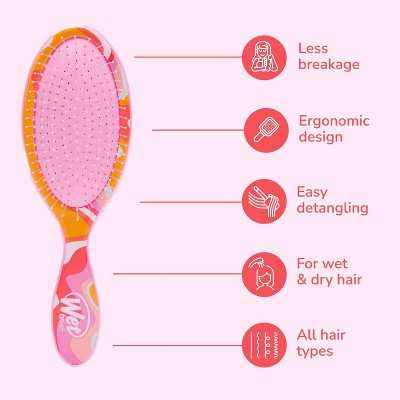 Wet Brush Original Detangling Hair Brush Endless Summer Ice Cream Limited Edition