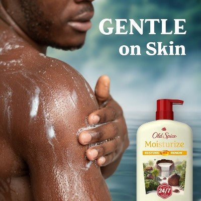 Old Spice Men's Body Wash Moisturize with Shea Butter 30 fl oz