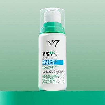 No7 Derm Solutions Daily Lightweight Moisturiser 3oz Imperfect Container
