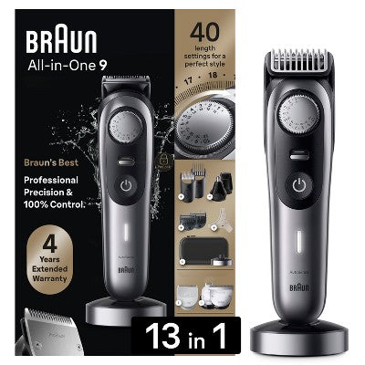 Braun Series 9 9440 13-in-1 Grooming Kit with Beard Trimmer