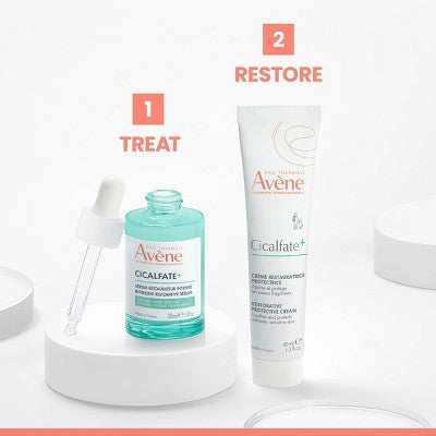 Avene Cicalfate+ Intensive Skin Restorative Face Serum 13.2 - Imperfect Box